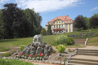 Park villa in castle park in Gersfeld
