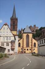 Late Gothic collegiate church and castle in Wertheim