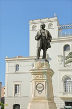Monument to lawyer and politician Don Jose Moreno Nieto 1825-1882 in Badajoz