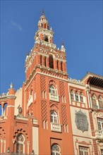La Giralda building at the Plaza de la Soledad in Badajoz