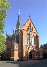 Neo-Gothic mountain church