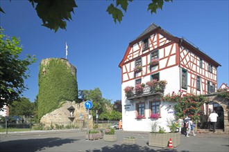 Sebastiansturm and Weinhaus Krone in Eltville