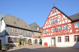 Half-timbered house Zum Krug in Hattenheim im Rheingau