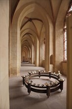 Aisle of the Basilica in Eberbach Monastery