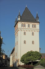 Town tower built 14th century in Eltville