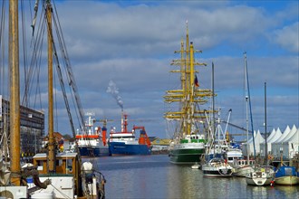 In the fishing port of Bremerhaven