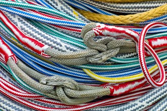Ropes of different colours