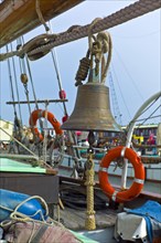 Ship's bell of the Gaffelketsch Rakel