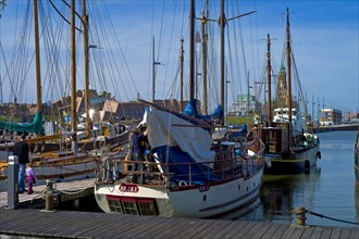 Traditional ships in the New Harbour