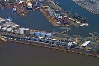 Aerial photograph Bremerhaven