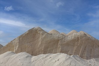 Sea salt mountains