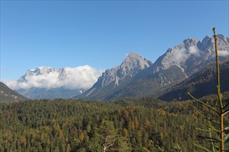 View of the Zugspitze