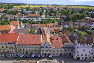 View of the old town from the church tower