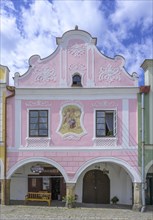 Baroque house on Zacharias von Neuhaus Market Square