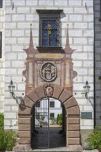 Gate at the castle of