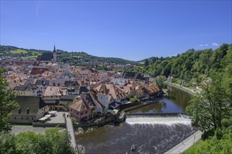 View of the old town of