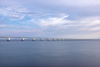 Zeeland Bridge in the Oosterschelde estuary