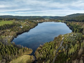 The Seebach flows into the Titisee