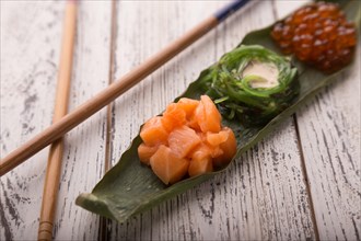 Creative sushi set Japanese food