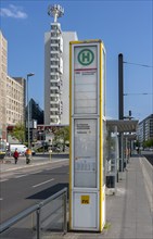 Tram stop at Alexanderplatz