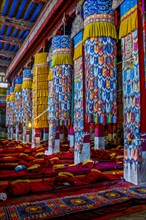 Inside the Drepung temple