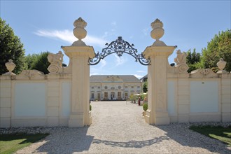 Portal of the baroque castle