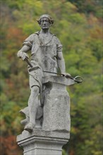 Sculpture Weaponsmith by Georg Ringel 1903