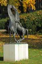 Sculpture Playing Stallions by Gerhard Marcks 1962