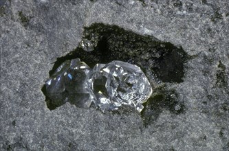 Herkimer Diamond in Matrix
