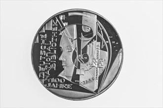 10 euro commemorative coin to the German National Library