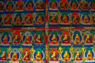 Buddhapaintings in theTashilhunpo monastery