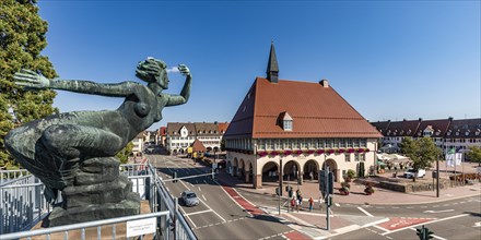 Venus Monument and Upper Market Square in Freudenstadt