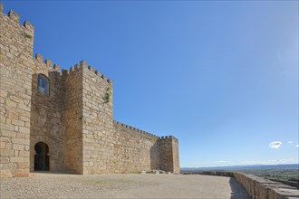 Castle and historical city fortification Castillo
