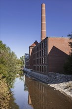 Old factories restored on the river Chemnitz