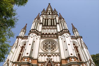 The Church of our Lady of Lourdes built in 1840 is the replica of the Basilica of Lourdes in Tiruchirappalli Trichy