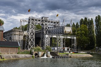Houdeng-Goegnies Unesco world heritage site Boat Lifts on the Canal du Centre