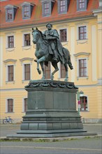 Carl August Monument with equestrian figure