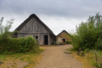 Reconstructed viking village