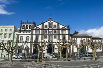 Church of St. Joseph in the historic town of Ponta Delgada