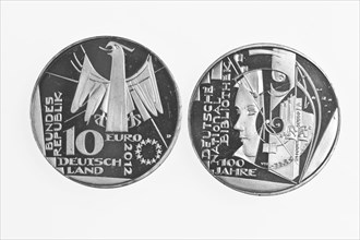 10 euro Commemorative Coin to the German National Library
