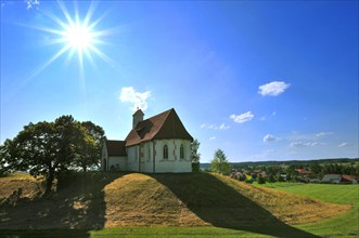 Chapel of Saint Ursula near Hohenfurch in Paffenwinkel