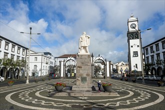 The portas de Cidades in the historic town of Ponta Delgada