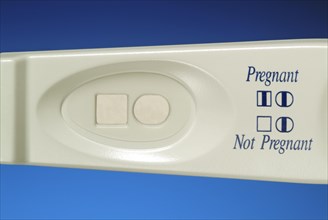 Home Pregnancy Test Showing a Negative Reaction