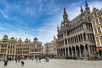 Unesco world heritage site Grand Place the central square of Brussels