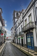 The historic town of Ponta Delgada