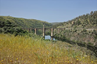 Puente Romano over the river Alcantara