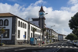 The historic town of Ponta Delgada