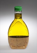 Salad Dressing Showing Oil and Water Don't Mix