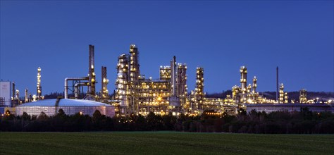 Total Raffinerie Mitteldeutschland GmbH in the Leuna Chemical Park