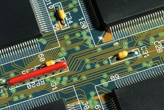 Circuit Board Close-Up
